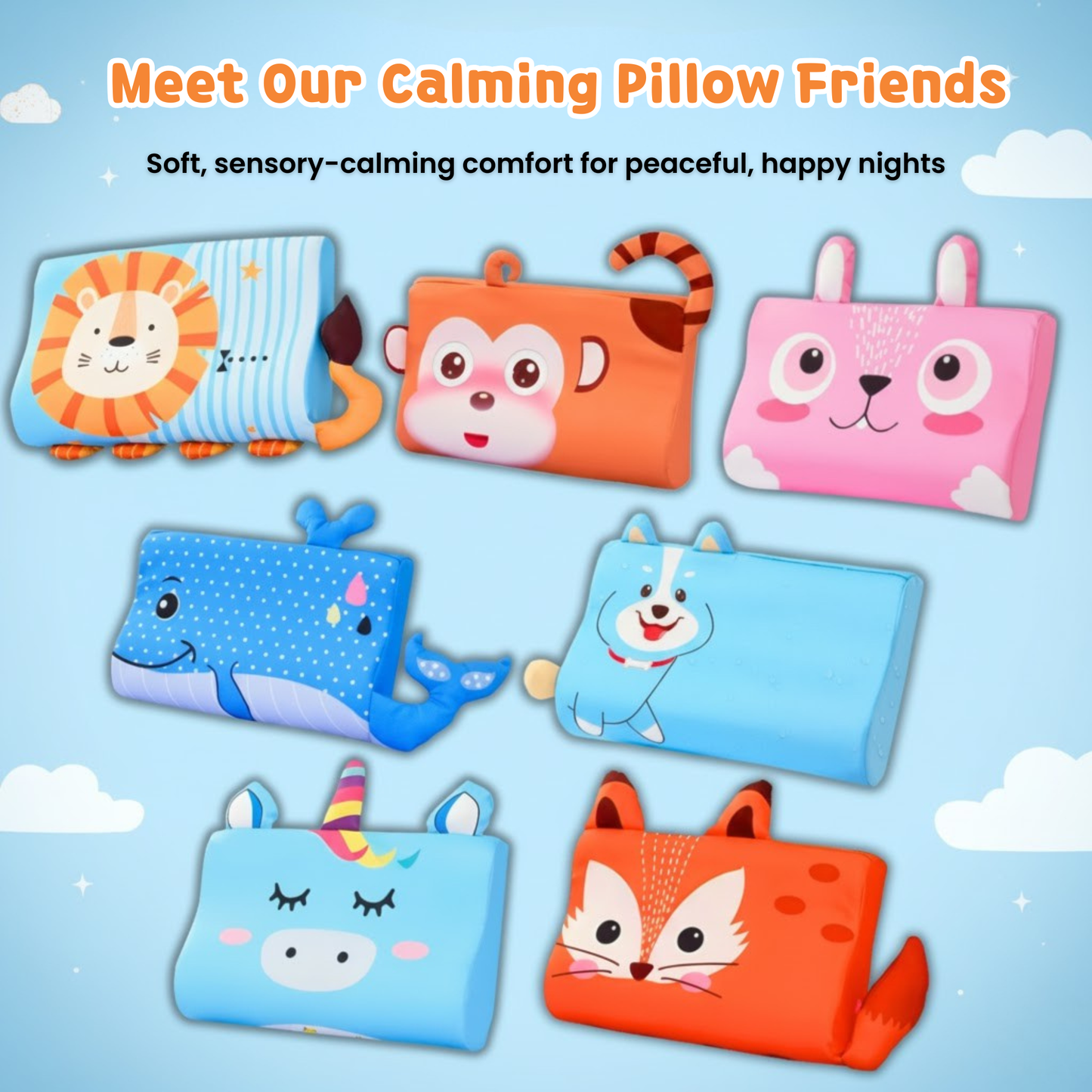 SnugBud™ Kids Calming Pillow